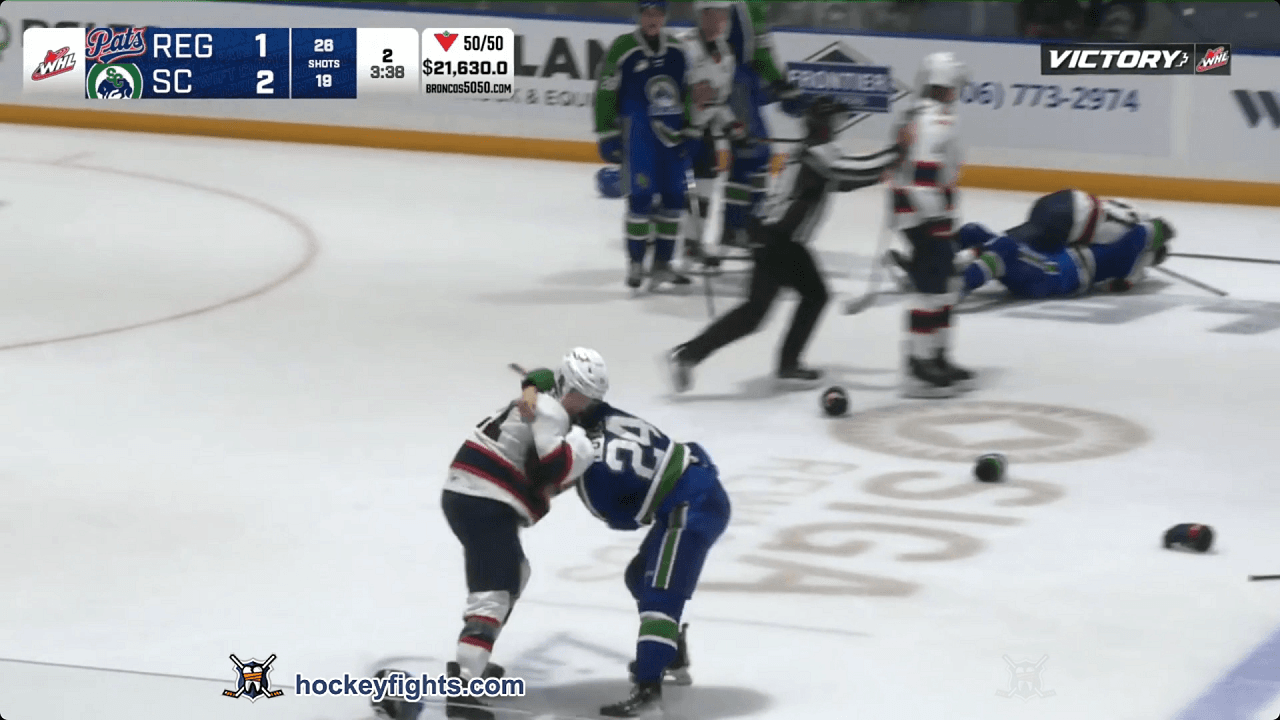 E. Mieyette (REG) vs. C. Potter (SCB)