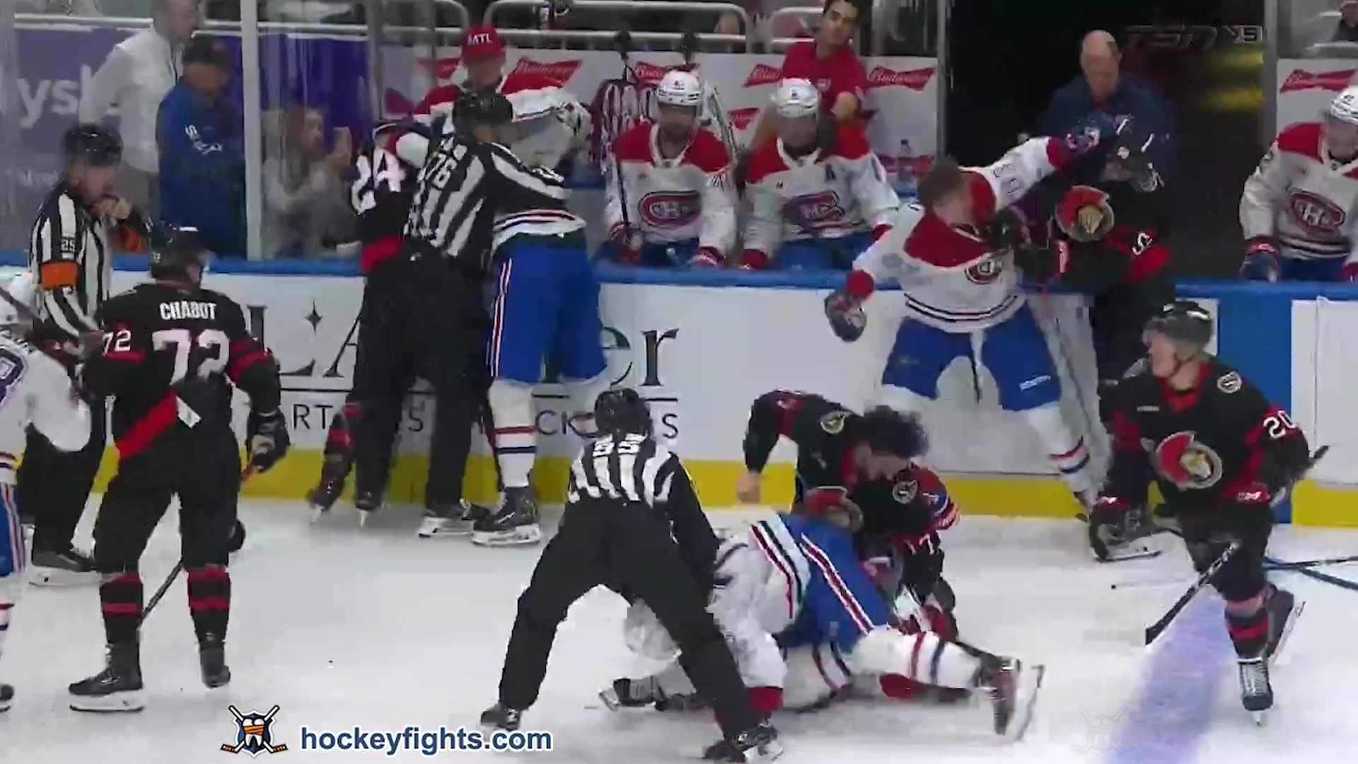 F. Xhekaj (MTL) vs. C. Yakemchuk (OTT)