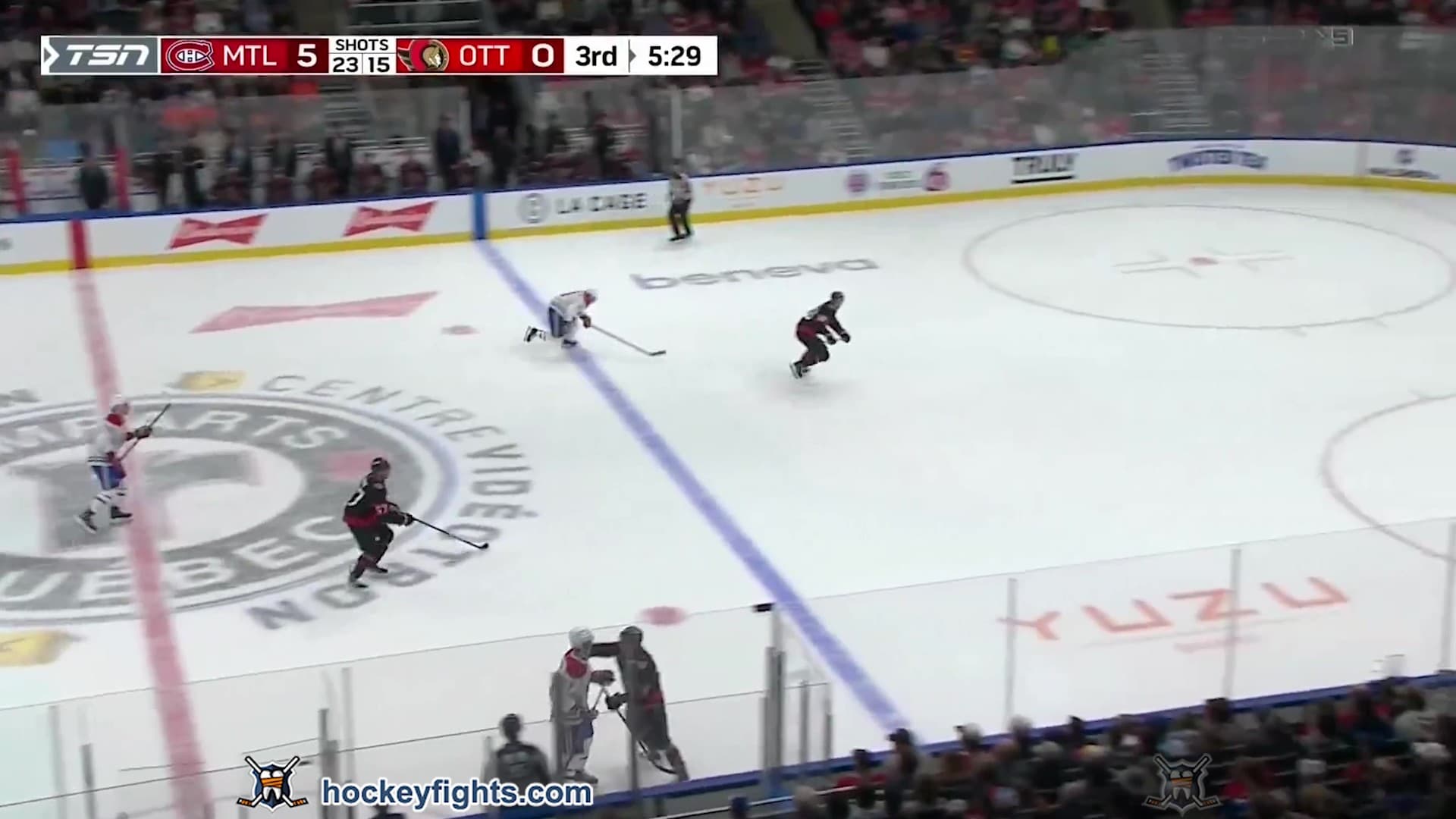 K. Dach (MTL) vs. D. Sebrango (OTT)