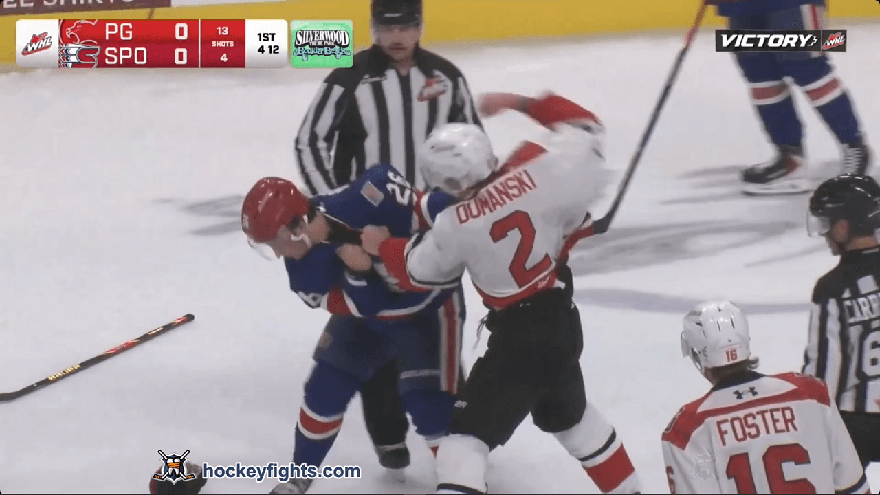 B. Dumanski (PGC) vs. C. Harrington (SPO)