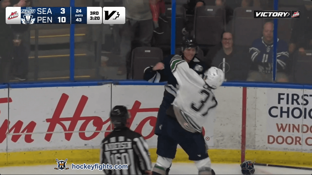 M. Laraque (SEA) vs. S. Burick (PEN)