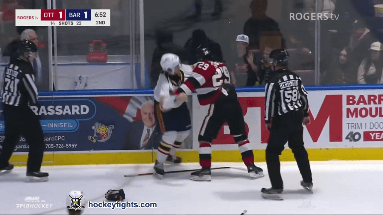 C. Foster (OTT) vs. J. Pollock (BAR)