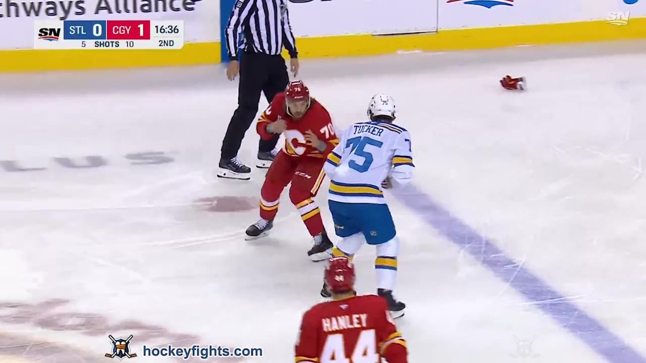 T. Tucker (STL) vs. R. Lomberg (CGY)