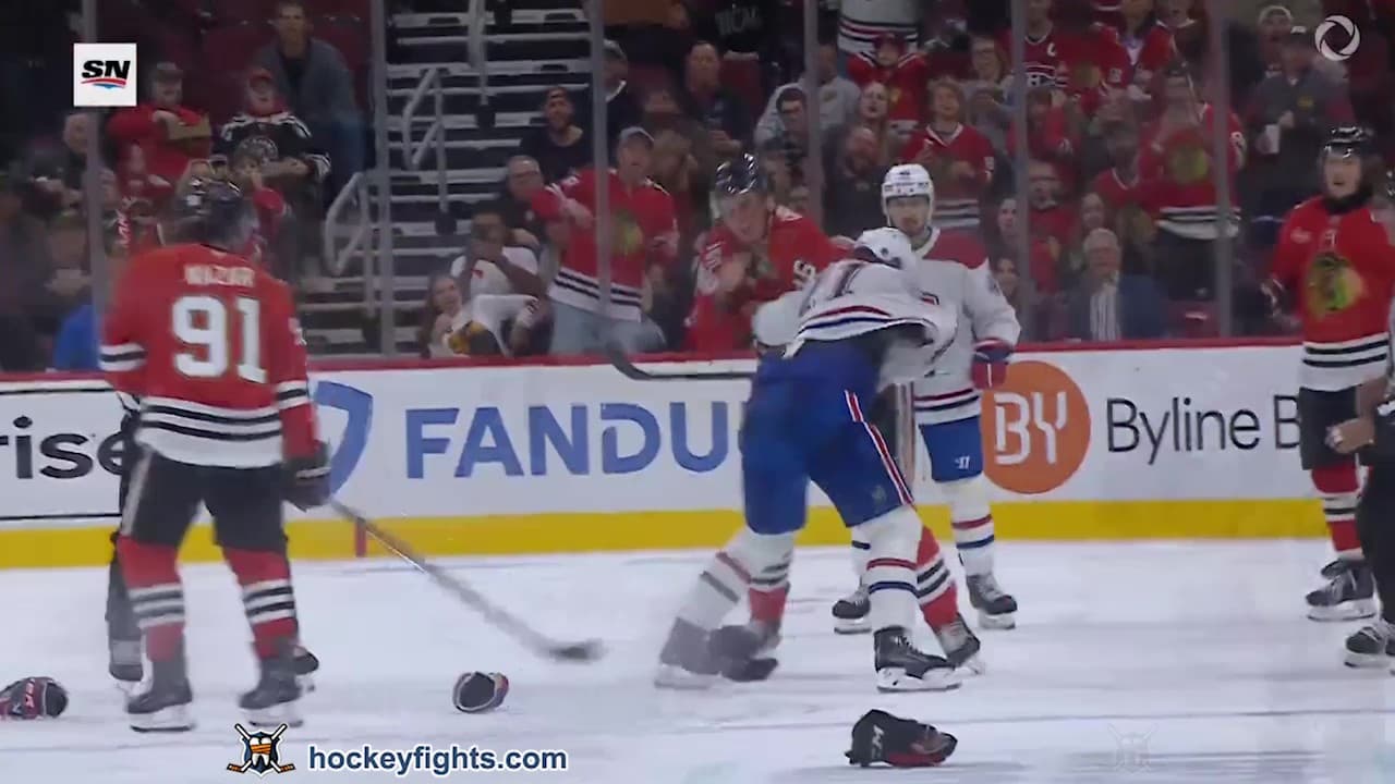 K. Guhle (MTL) vs. L. Crevier (CHI)