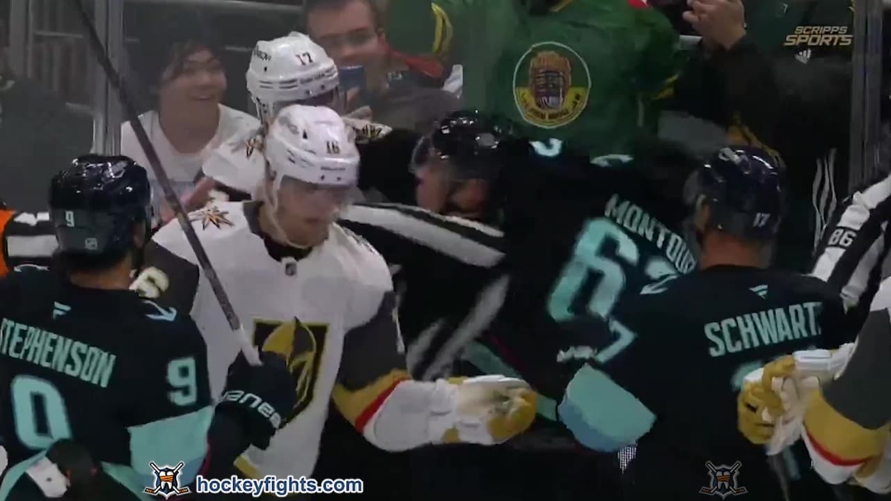 B. Hutton (VGK) vs. B. Montour (SEA)