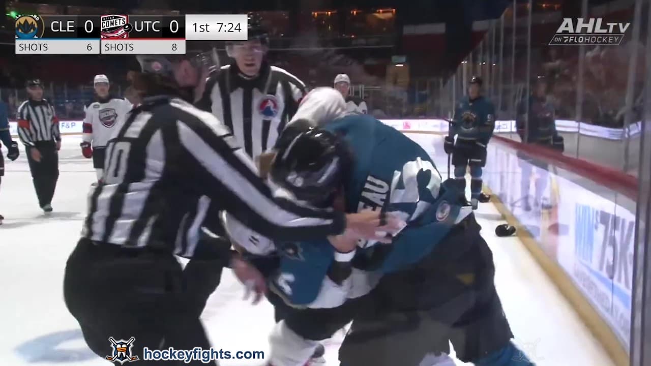 R. Bezeau (CLE) vs. N. Legare (UTI)