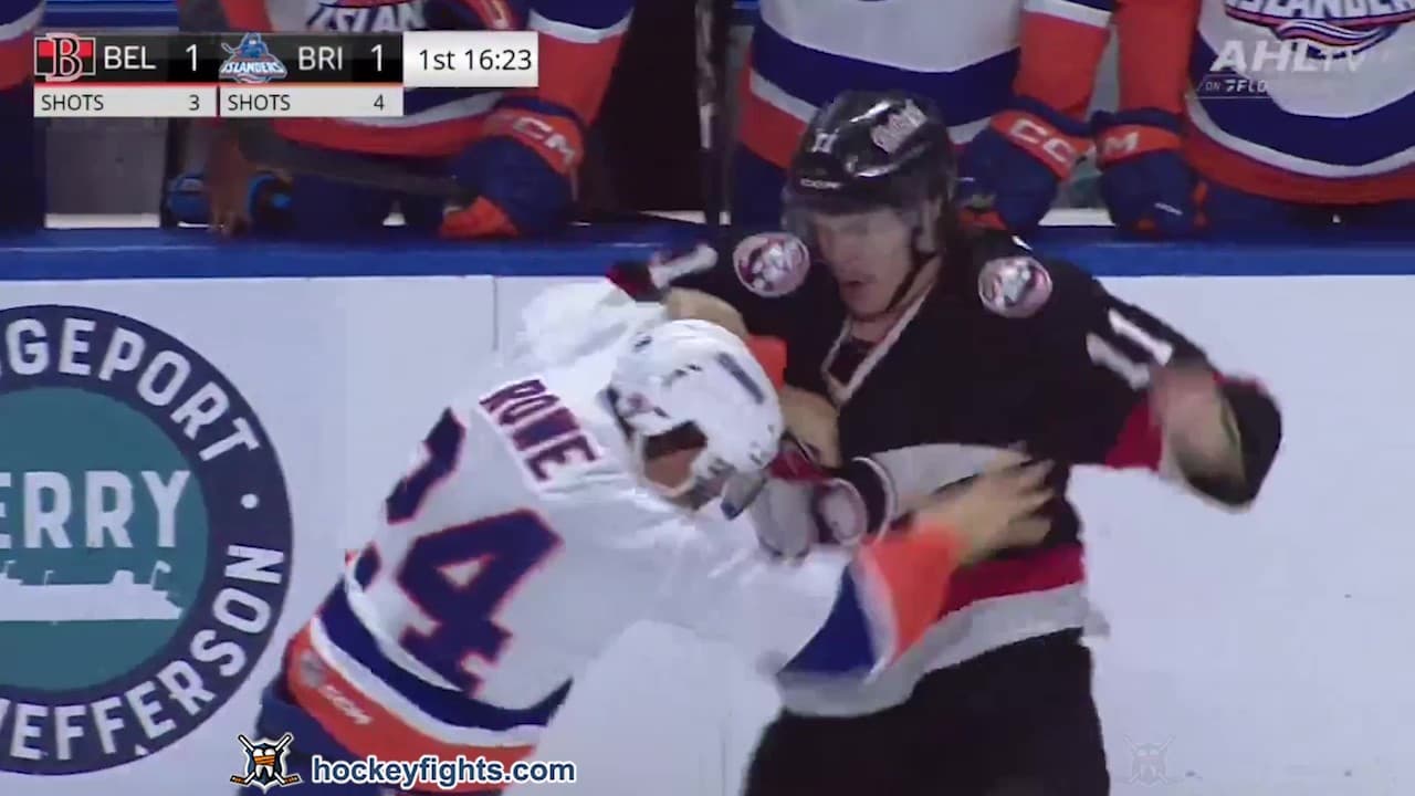 J. Donovan (BEL) vs. L. Rowe (BPTI)