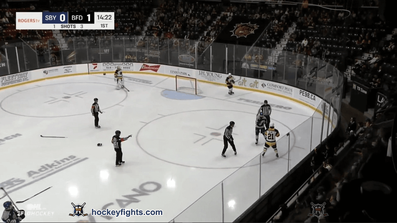 B. Smith (SBY) vs. S. McCue (BRA)