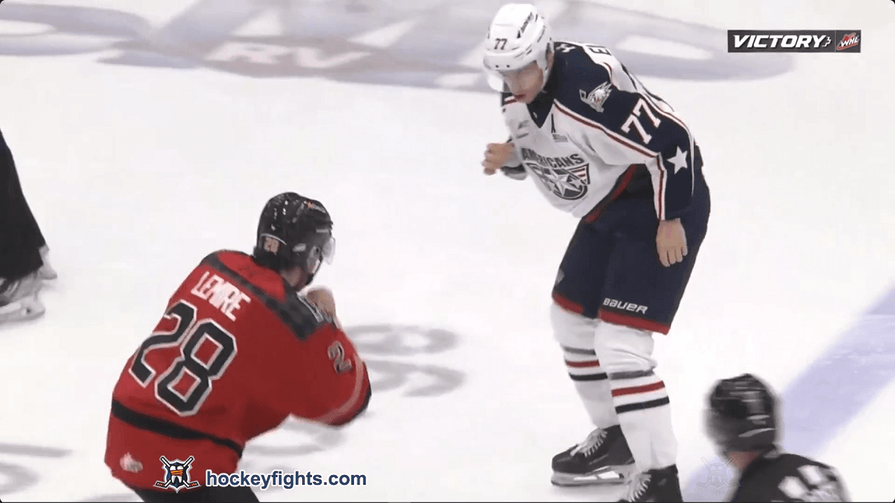 C. Elick (TRI) vs. K. Lemire (PGC)