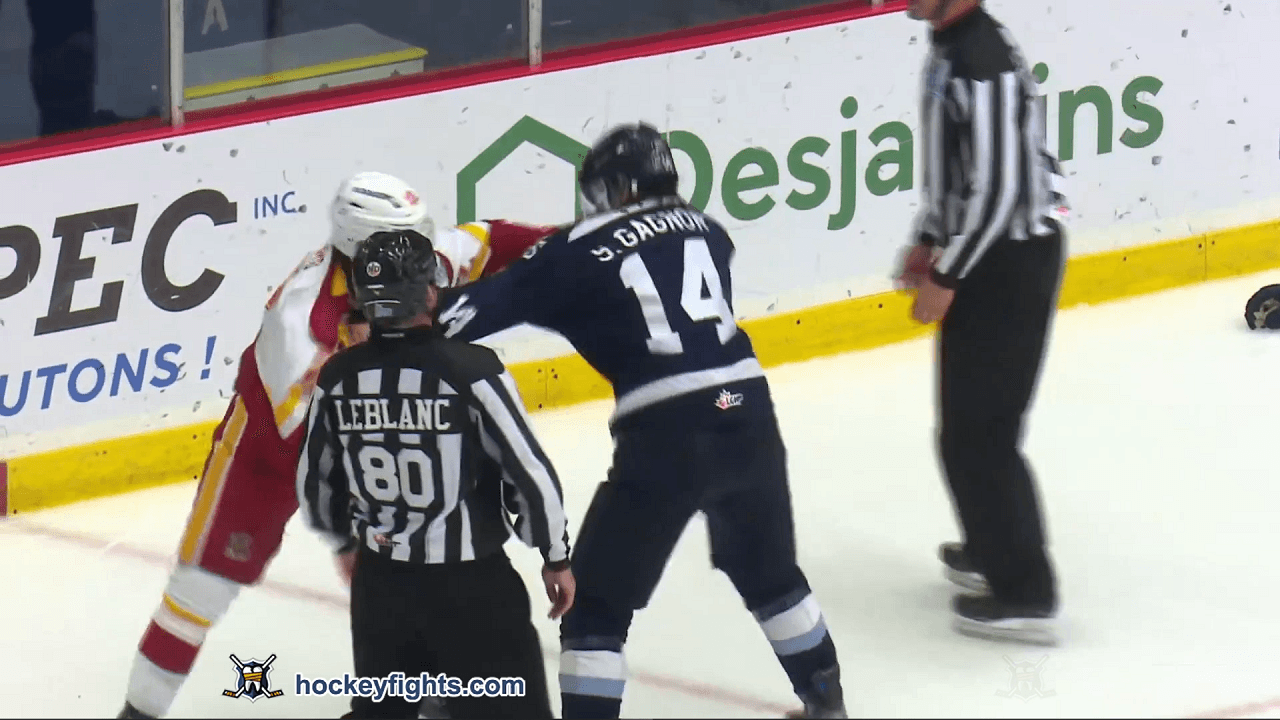 K. Powers (BAC) vs. S. Gagnon (SHE)