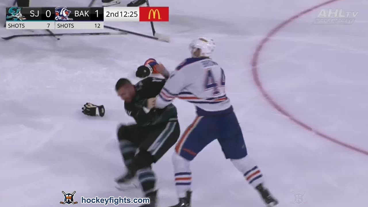 E. Afanasyev (SJB) vs. J. Brown (BAK)