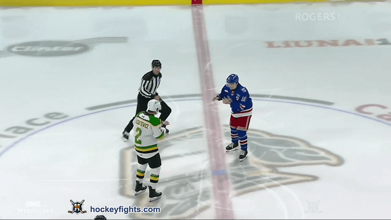 C. Reid (KIT) vs. H. Brzustewicz (LDN)