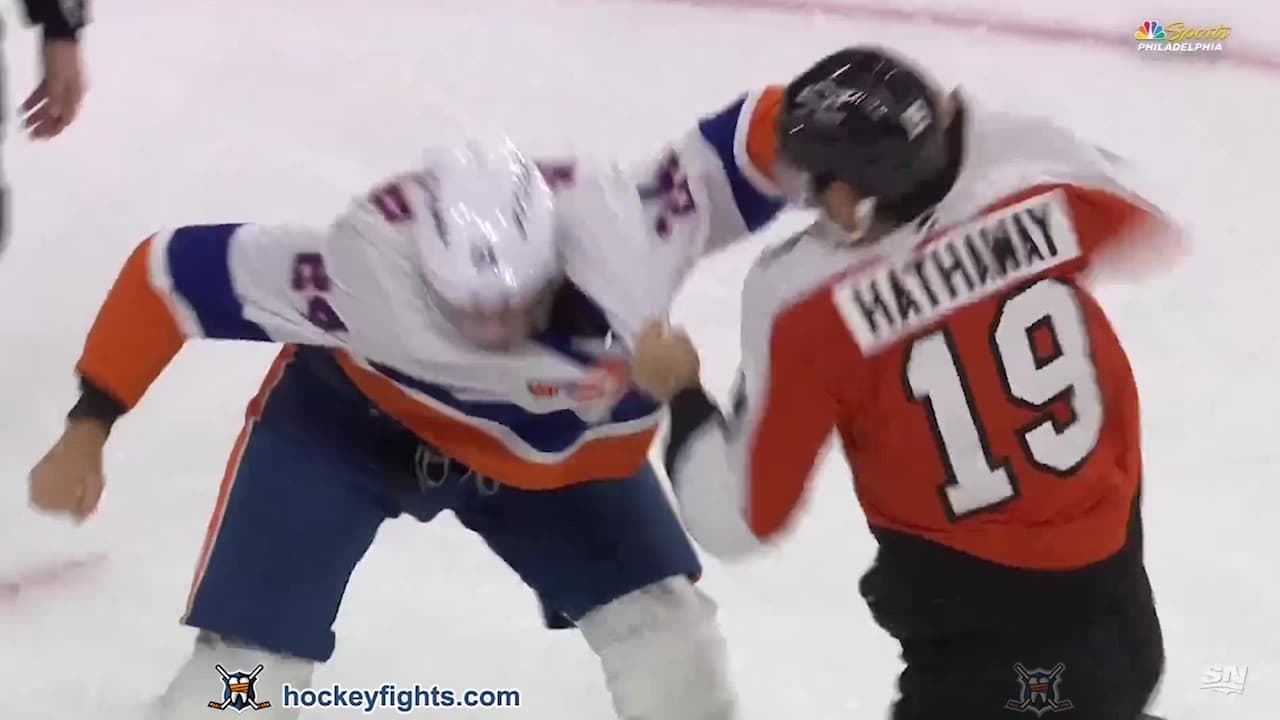 S. Mayfield (NYI) vs. G. Hathaway (PHI)