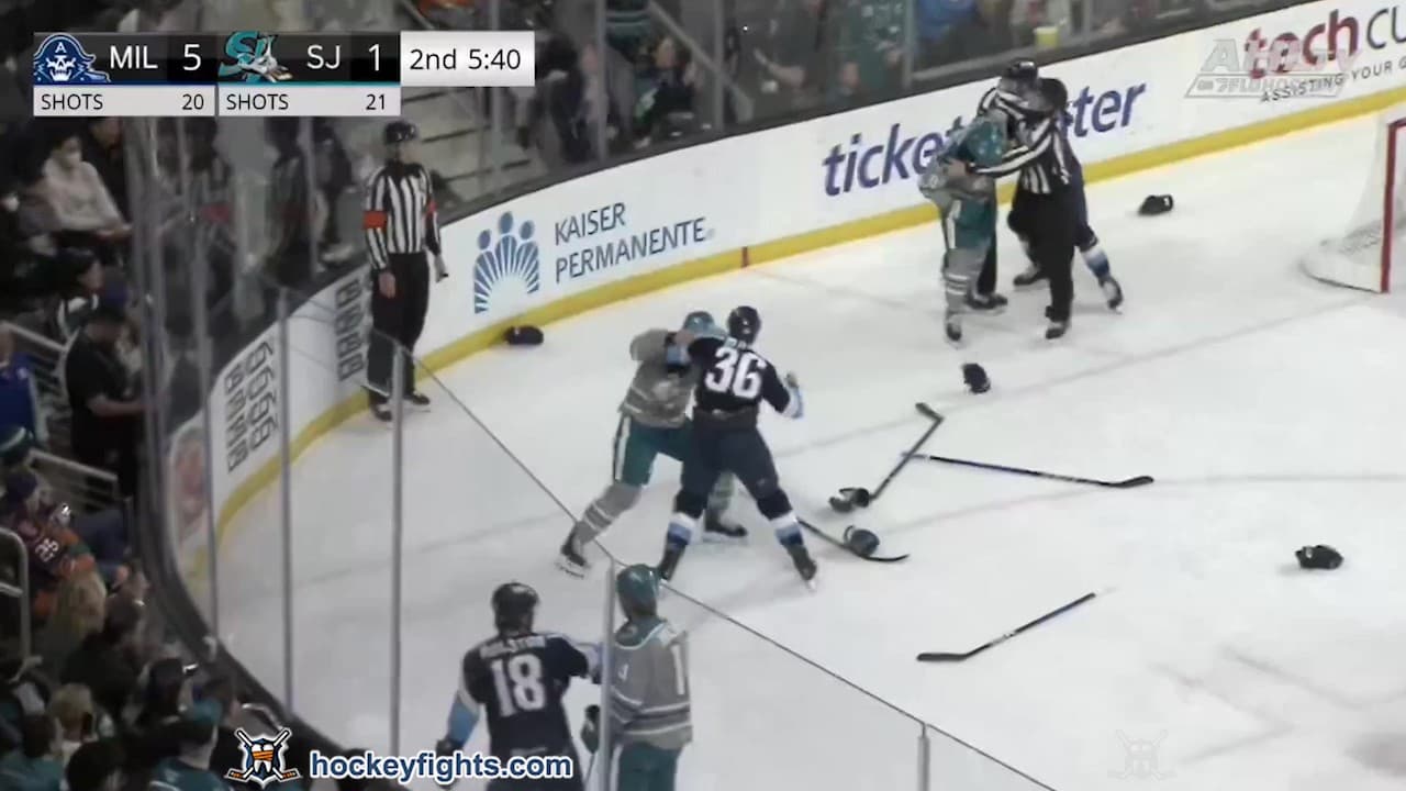 K. Marino (MIL) vs. S. Laberge (SJB)