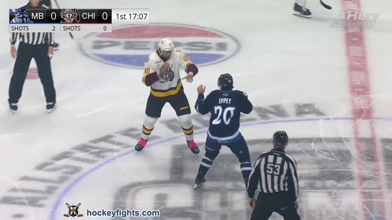 T. Empey (MTB) vs. B. Montgomery (CHI)