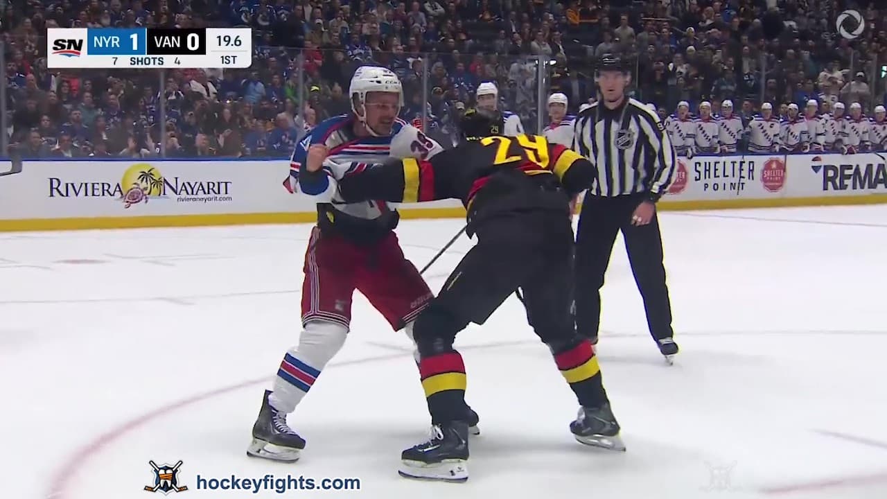 S. Carrick (NYR) vs. M. Pettersson (VAN)