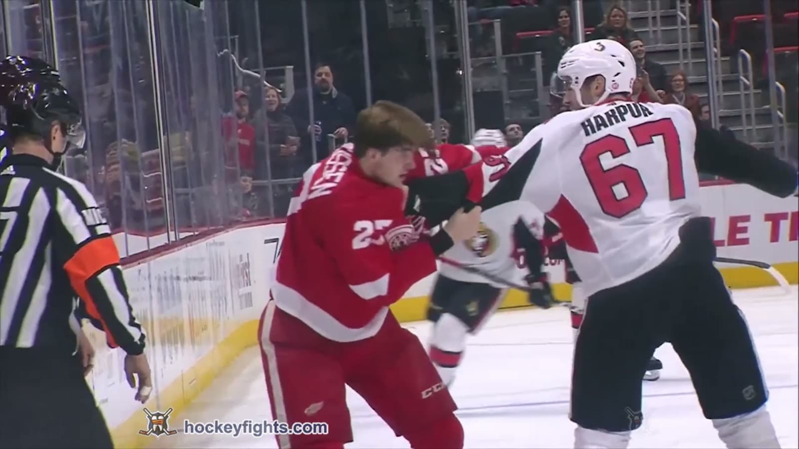 B. Harpur (OTT) vs. M. Rasmussen (DET)