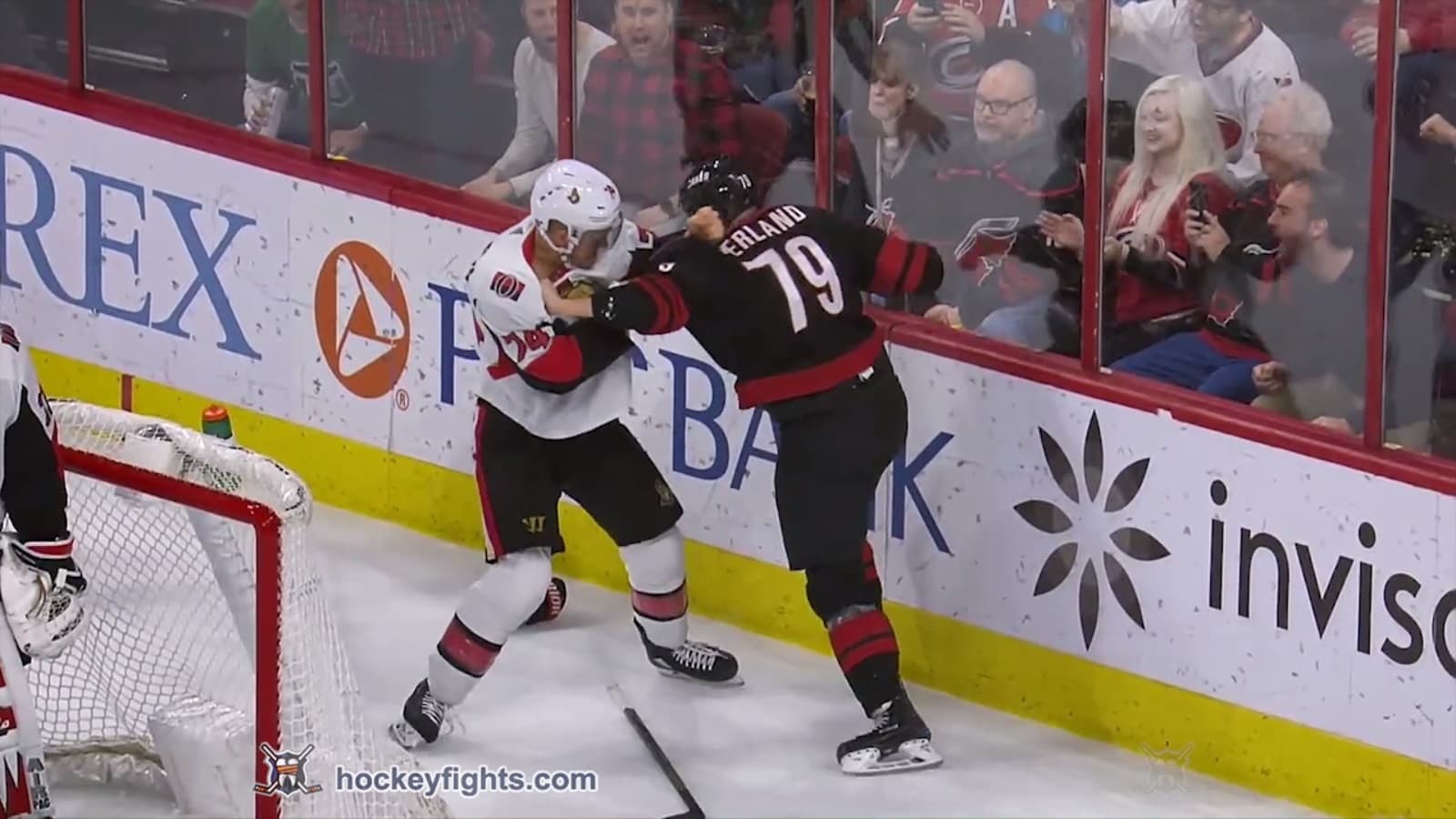 M. Borowiecki (OTT) vs. M. Ferland (CAR)