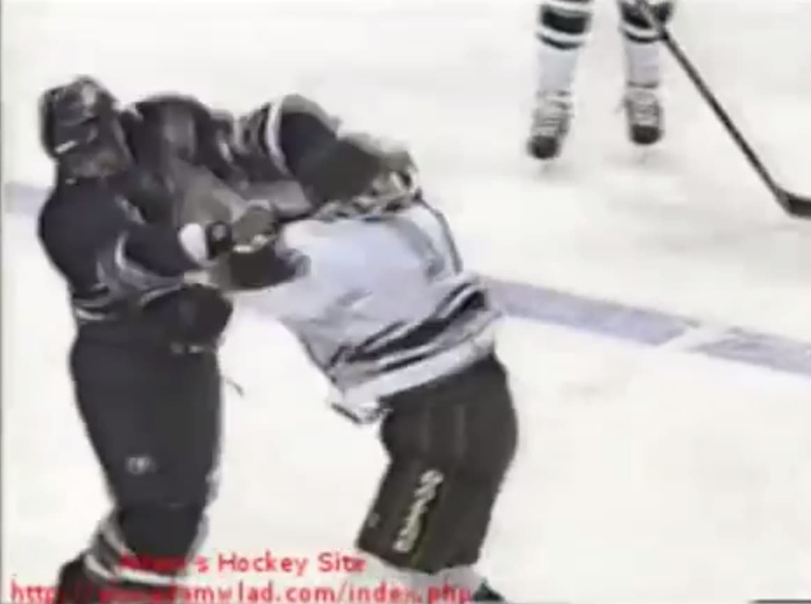 G. Laraque (EDM) vs. B. Severyn (DAL)