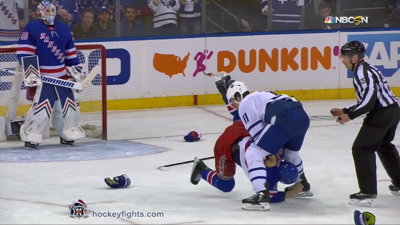 Z. Hyman (TOR) vs. N. Pionk (NYR)