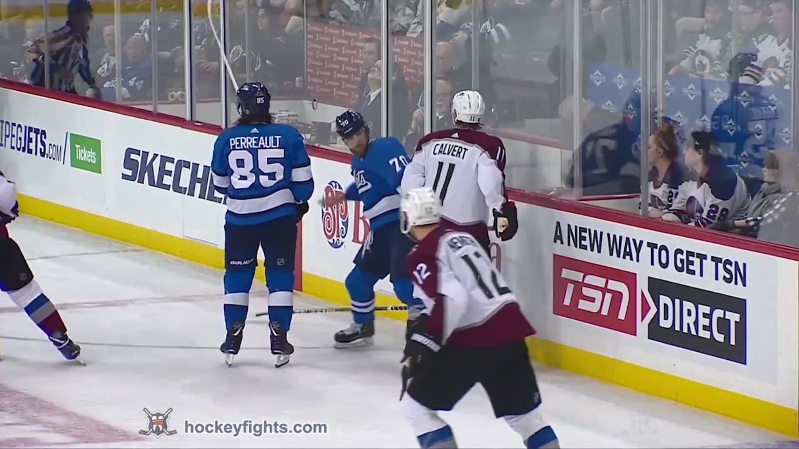 M. Calvert (COL) vs. J. Morrow (WPG)