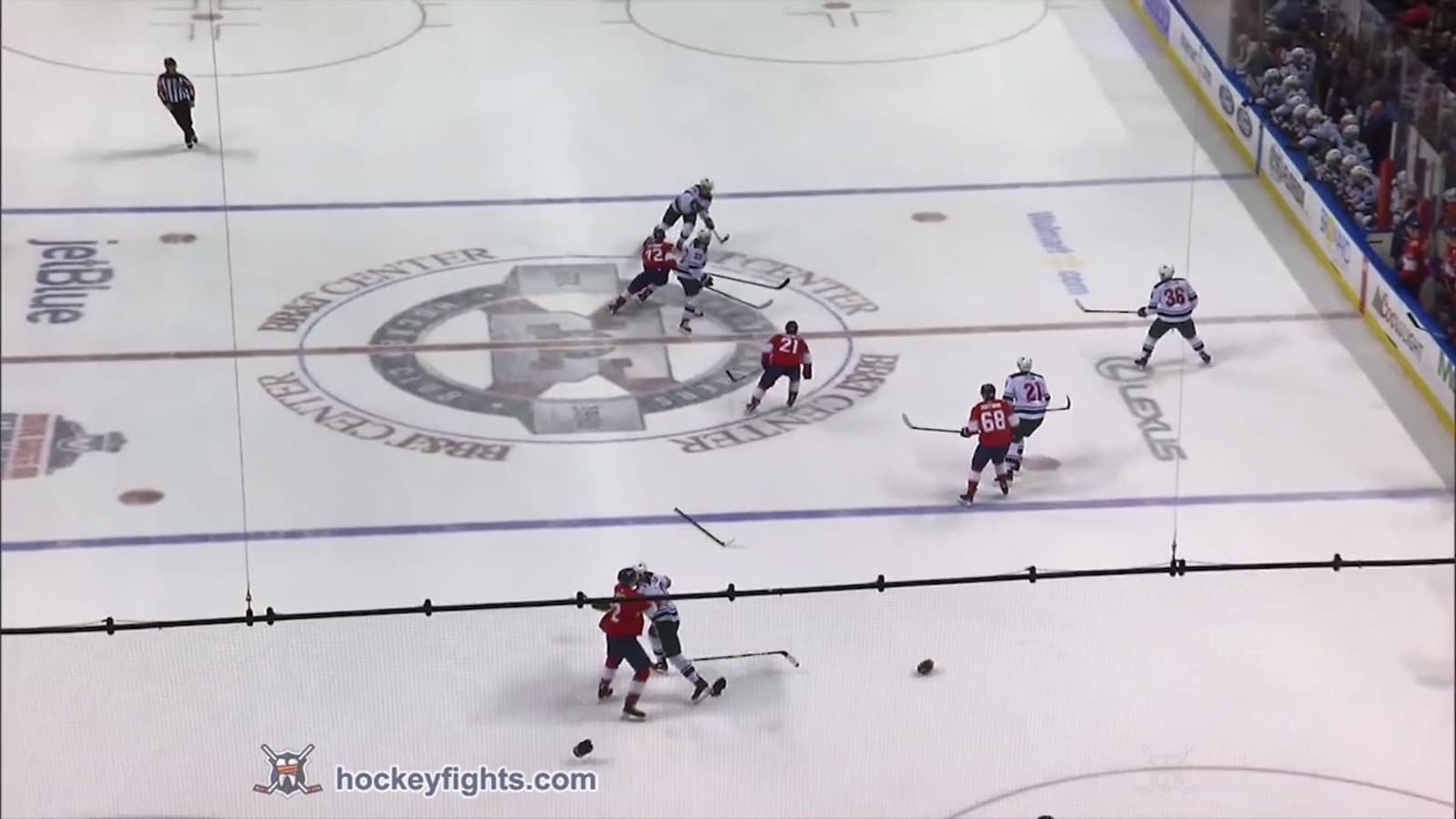 M. Foligno (MIN) vs. J. Brown (FLA)