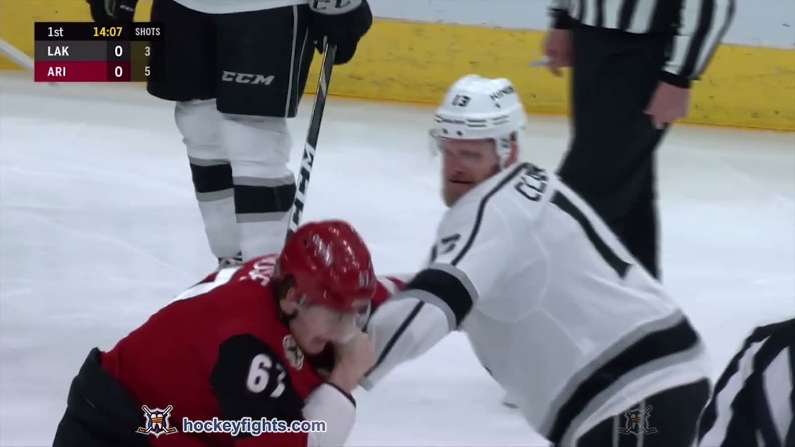 K. Clifford (LAK) vs. L. Crouse (ARI)