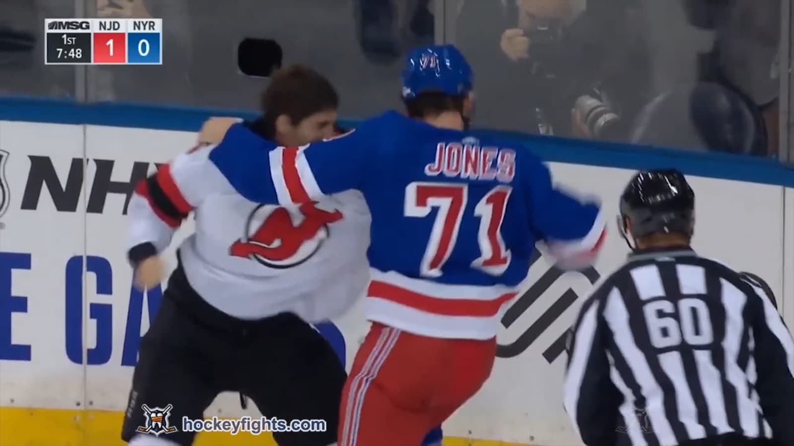 K. Rooney (NJD) vs. N. Jones (NYR)