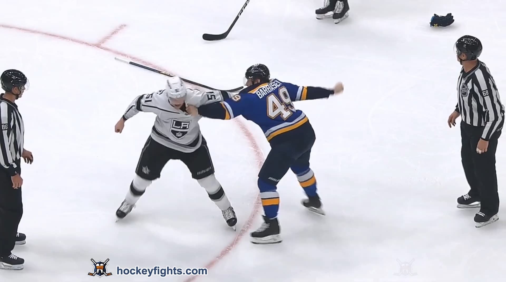 A. Wagner (LAK) vs. I. Barbashev (STL)