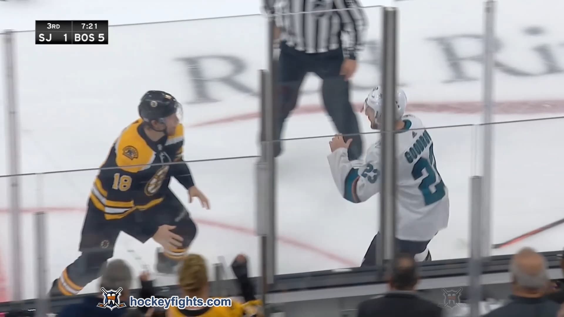 B. Goodrow (SJS) vs. B. Ritchie (BOS)