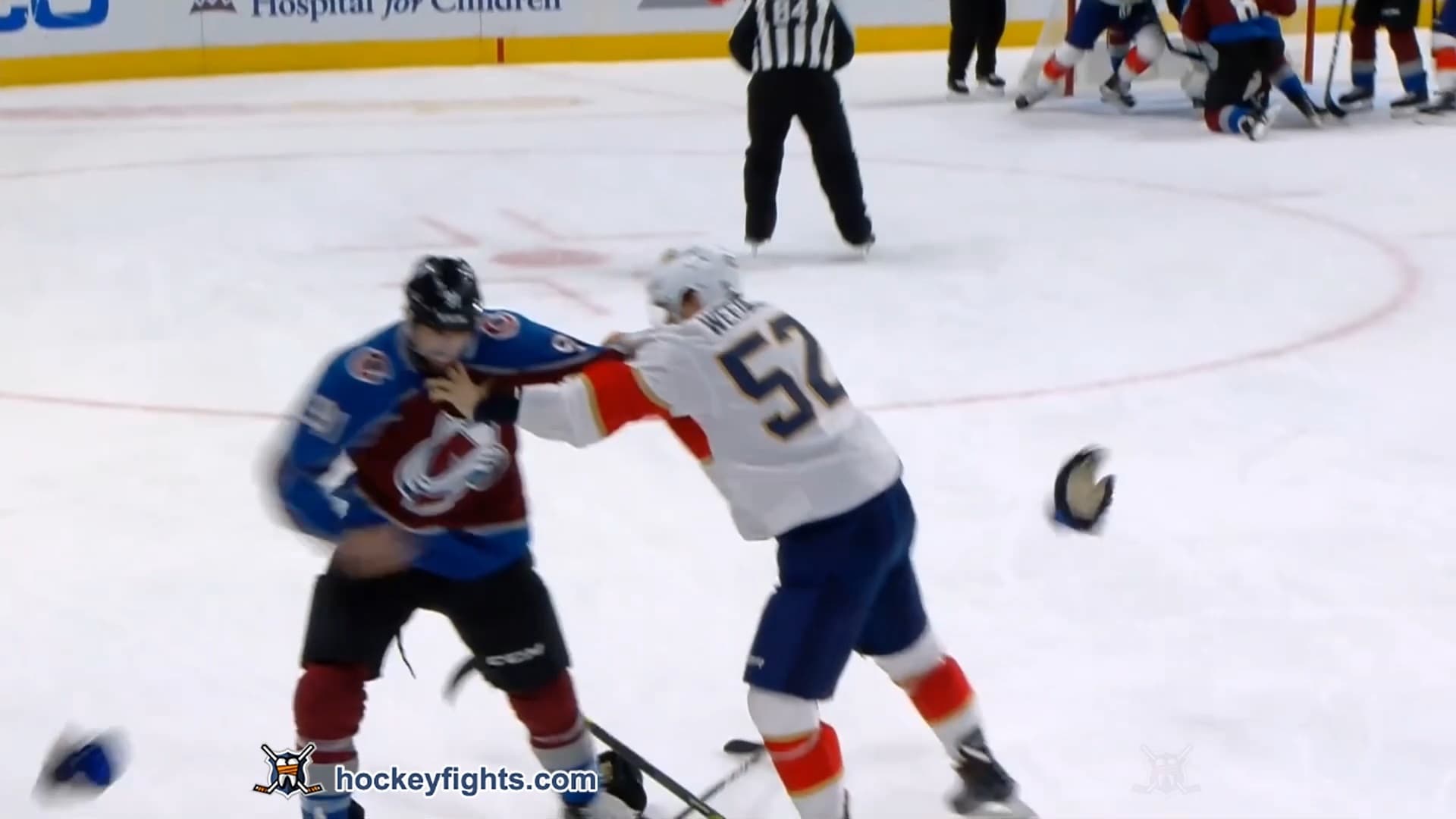 M. Weegar (FLA) vs. N. Kadri (COL)