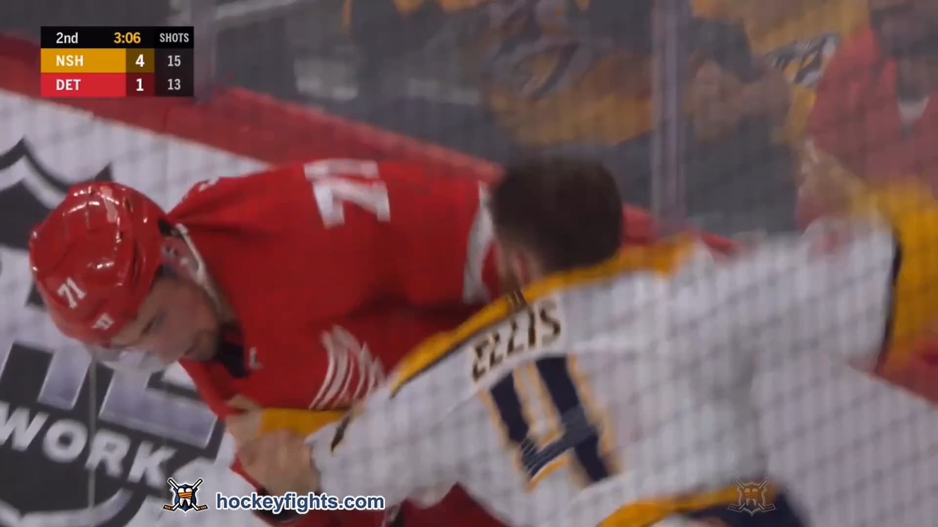 R. Ellis (NSH) vs. D. Larkin (DET)