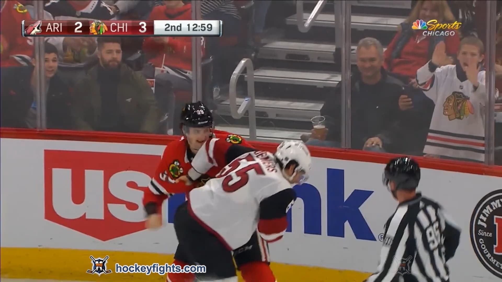 J. Demers (ARI) vs. D. Gilbert (CHI)