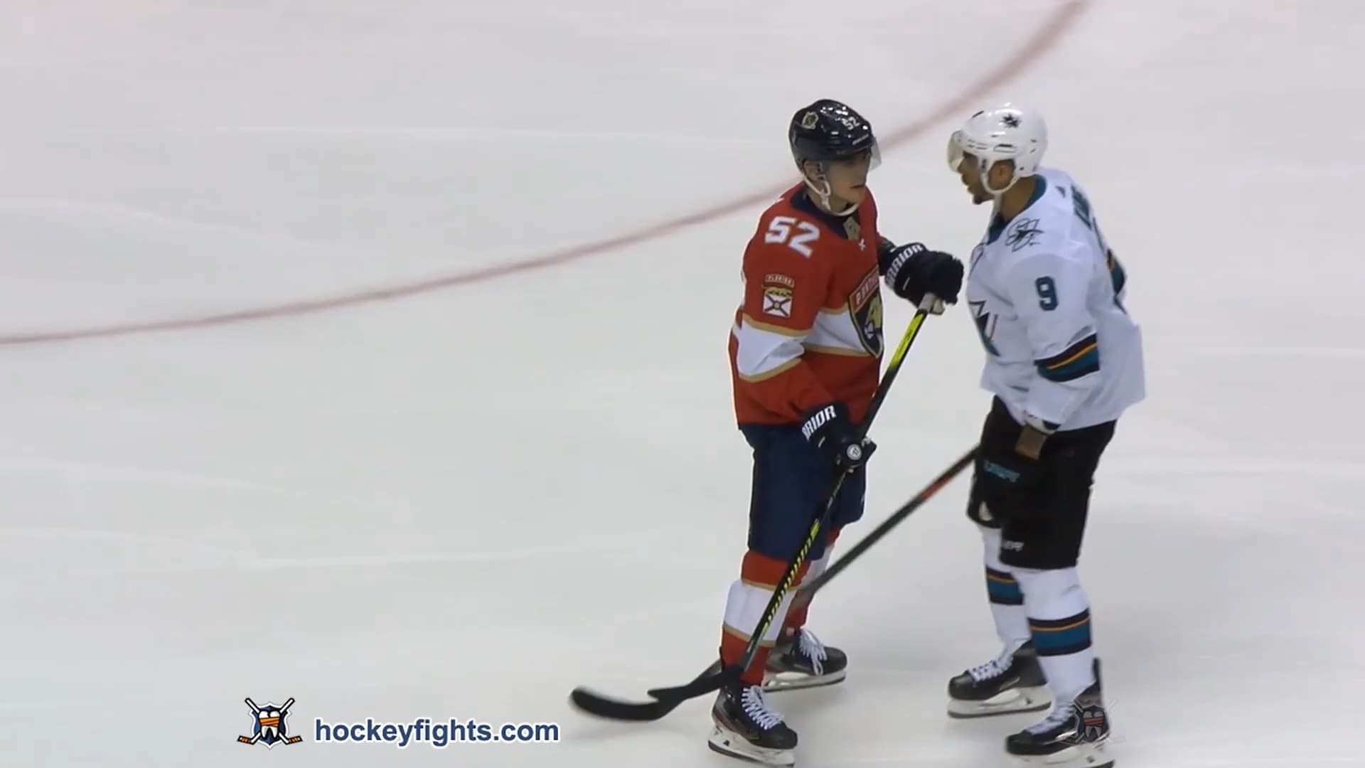 E. Kane (SJS) vs. M. Weegar (FLA)