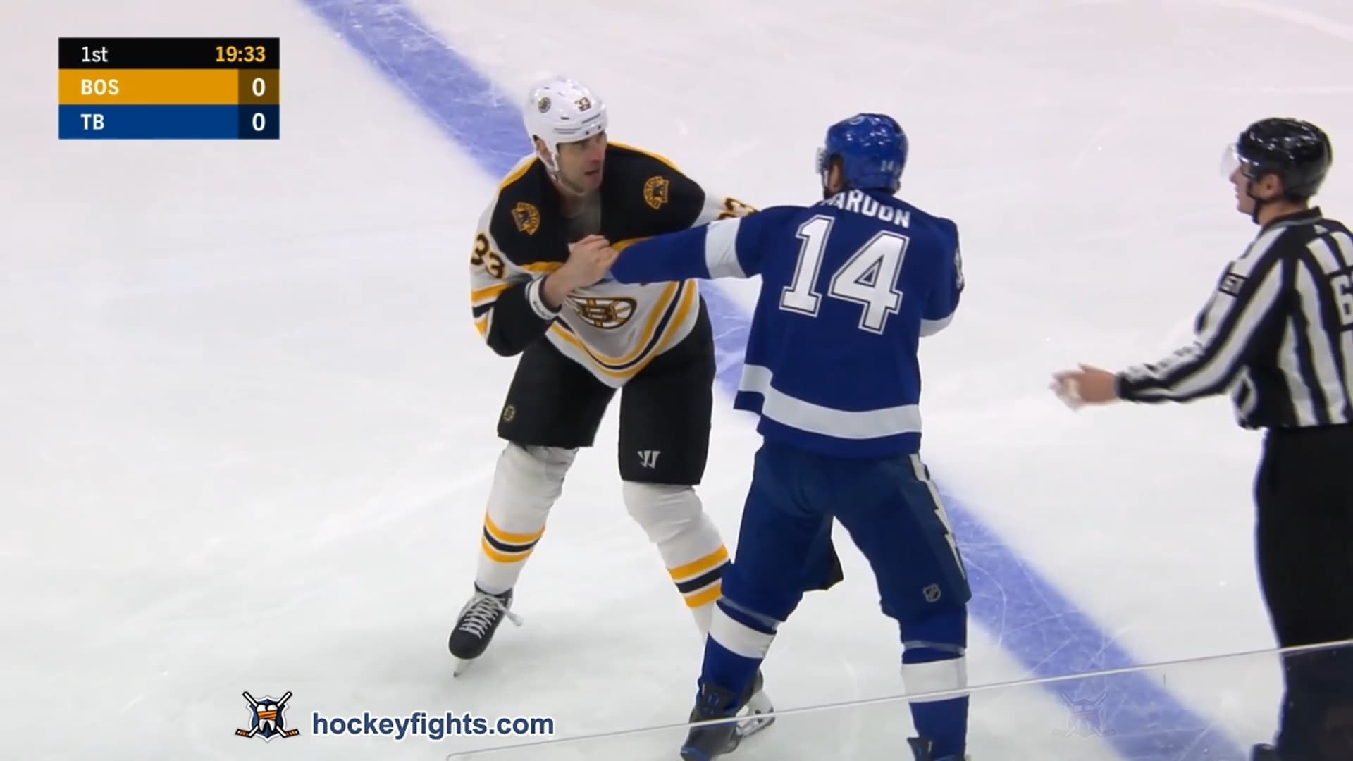 Z. Chara (BOS) vs. P. Maroon (TBL)