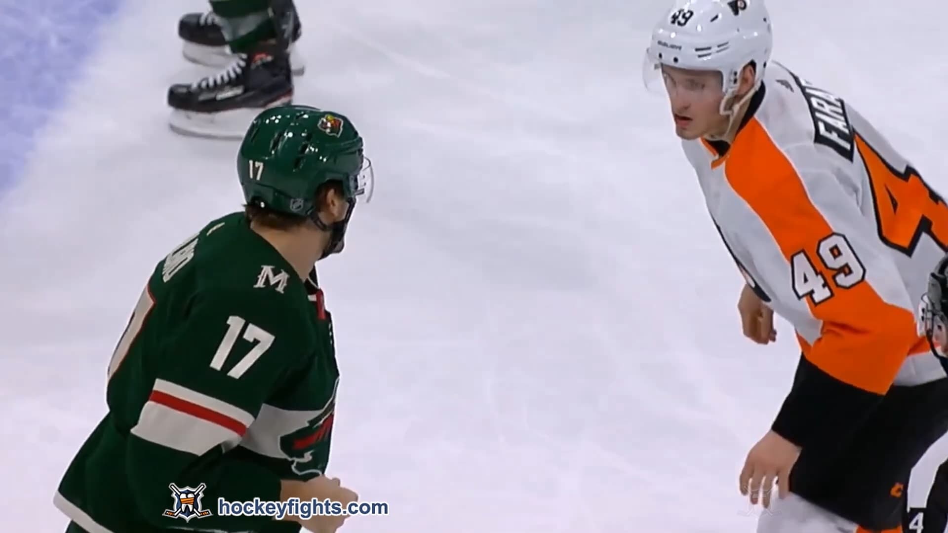 J. Farabee (PHI) vs. M. Foligno (MIN)