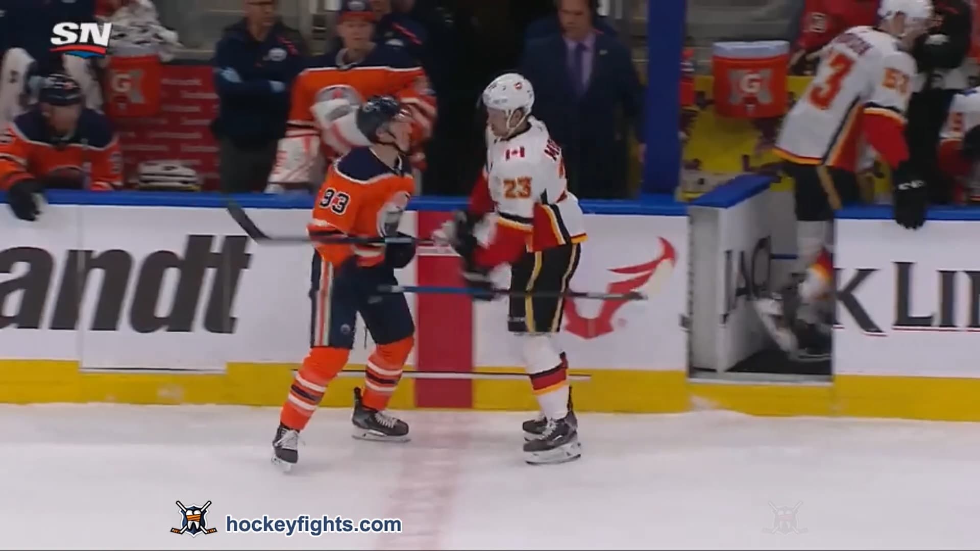 S. Monahan (CGY) vs. R. Nugent-Hopkins (EDM)