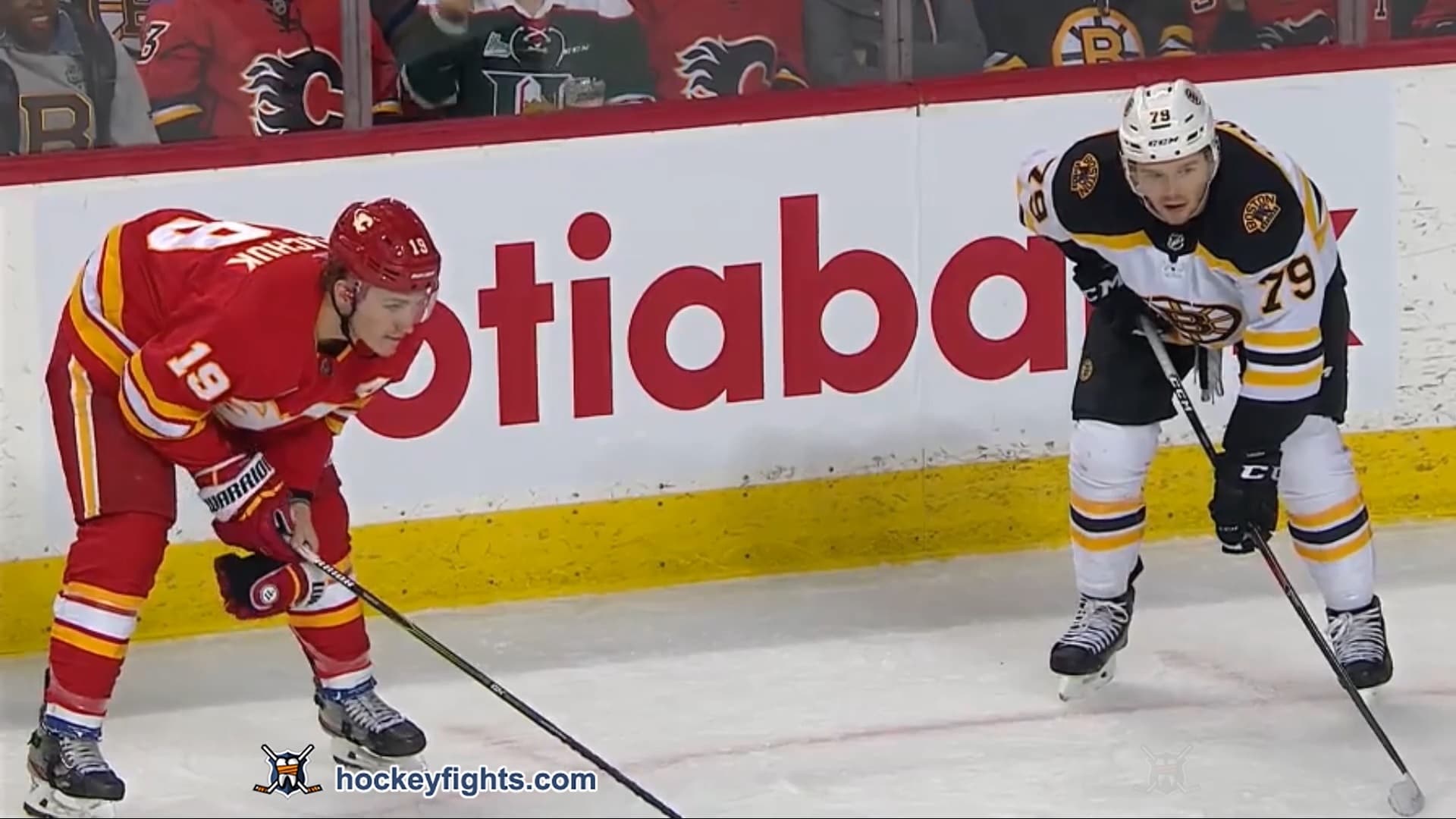 J. Lauzon (BOS) vs. M. Tkachuk (CGY)