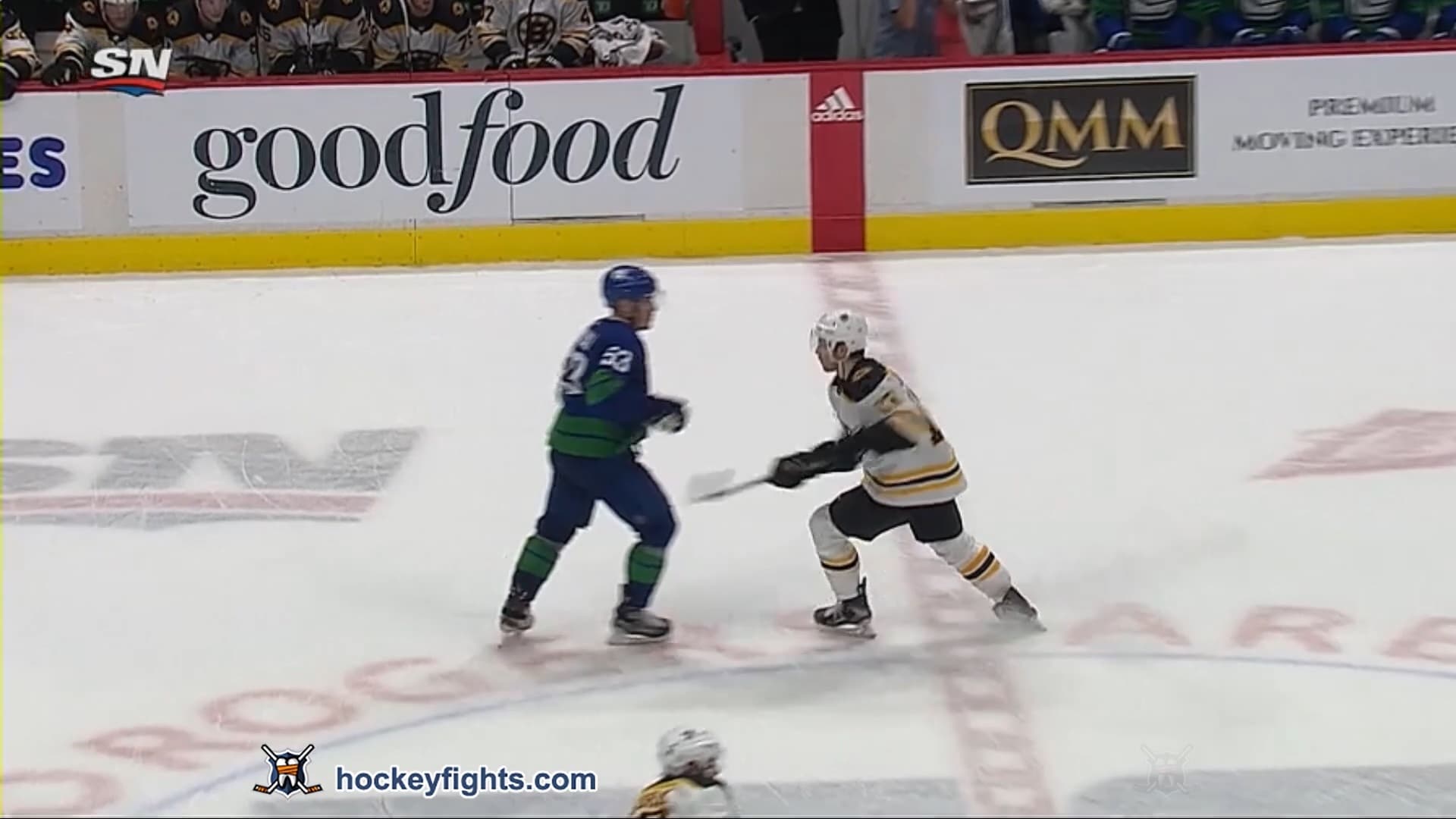 C. Coyle (BOS) vs. B. Horvat (VAN)