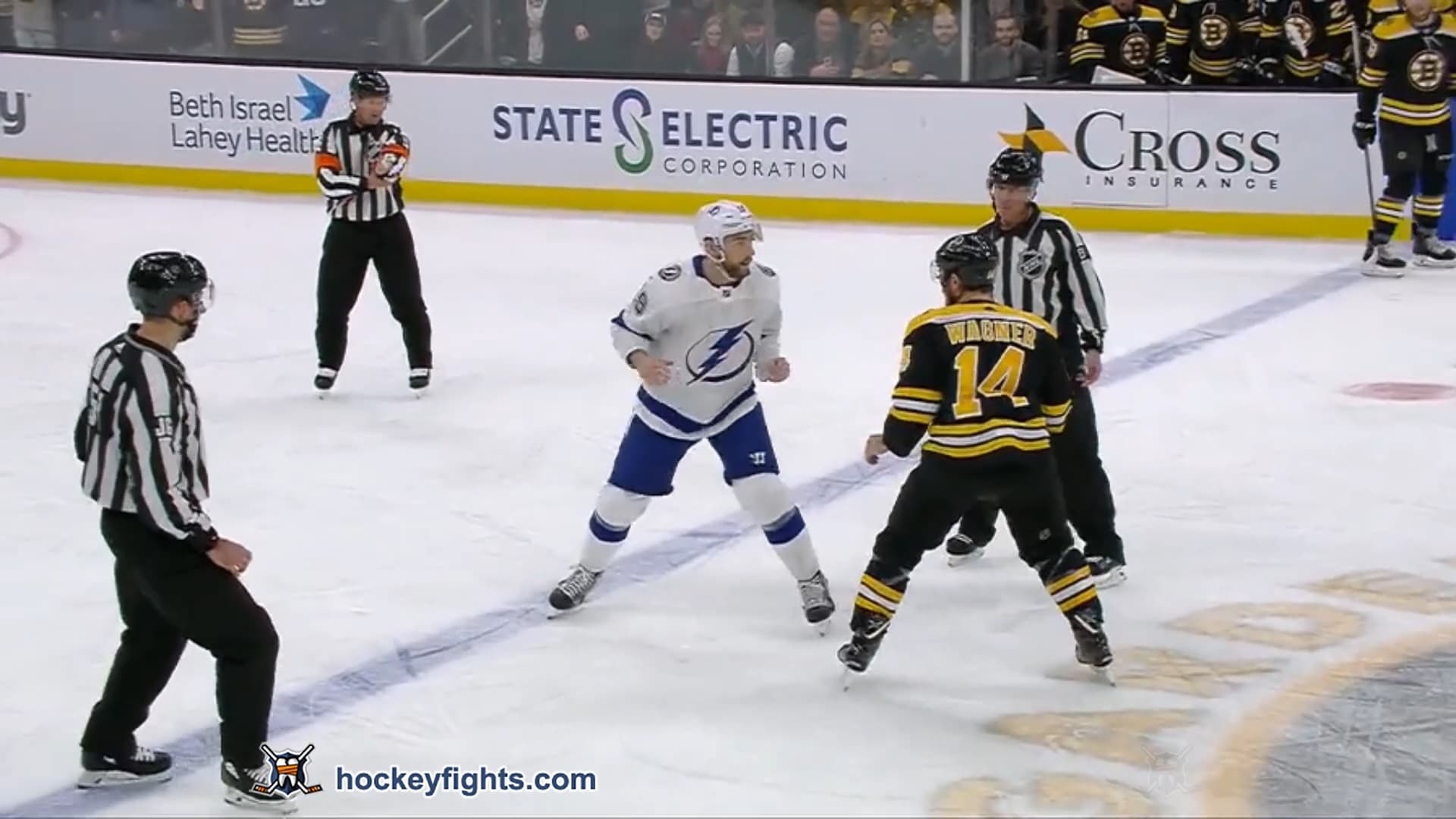 B. Goodrow (TBL) vs. C. Wagner (BOS)