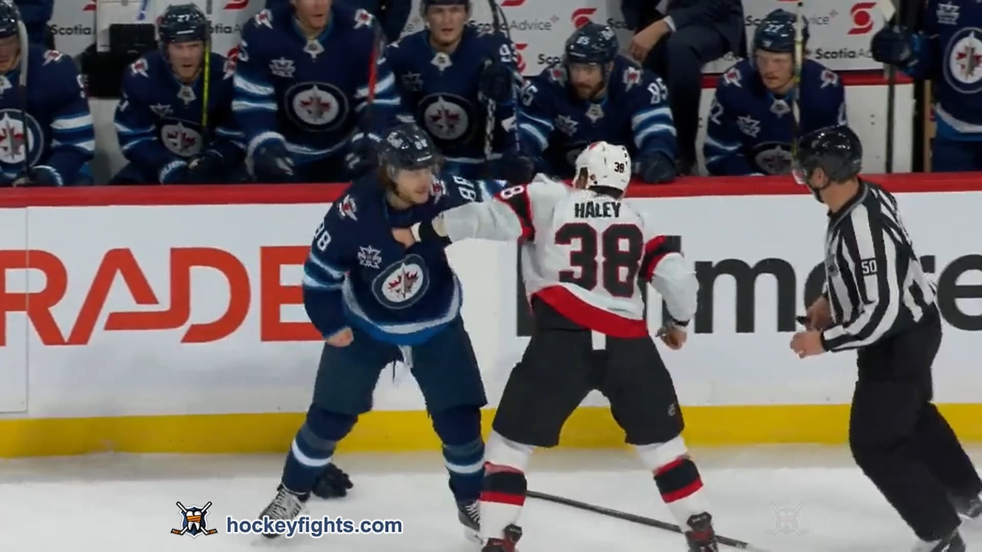 M. Haley (OTT) vs. N. Beaulieu (WPG)