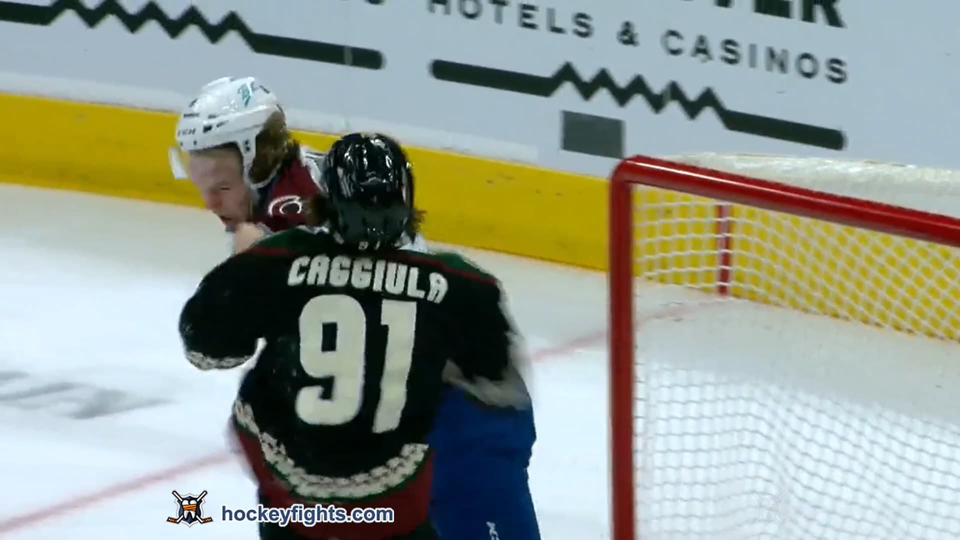 B. Byram (COL) vs. D. Caggiula (ARI)