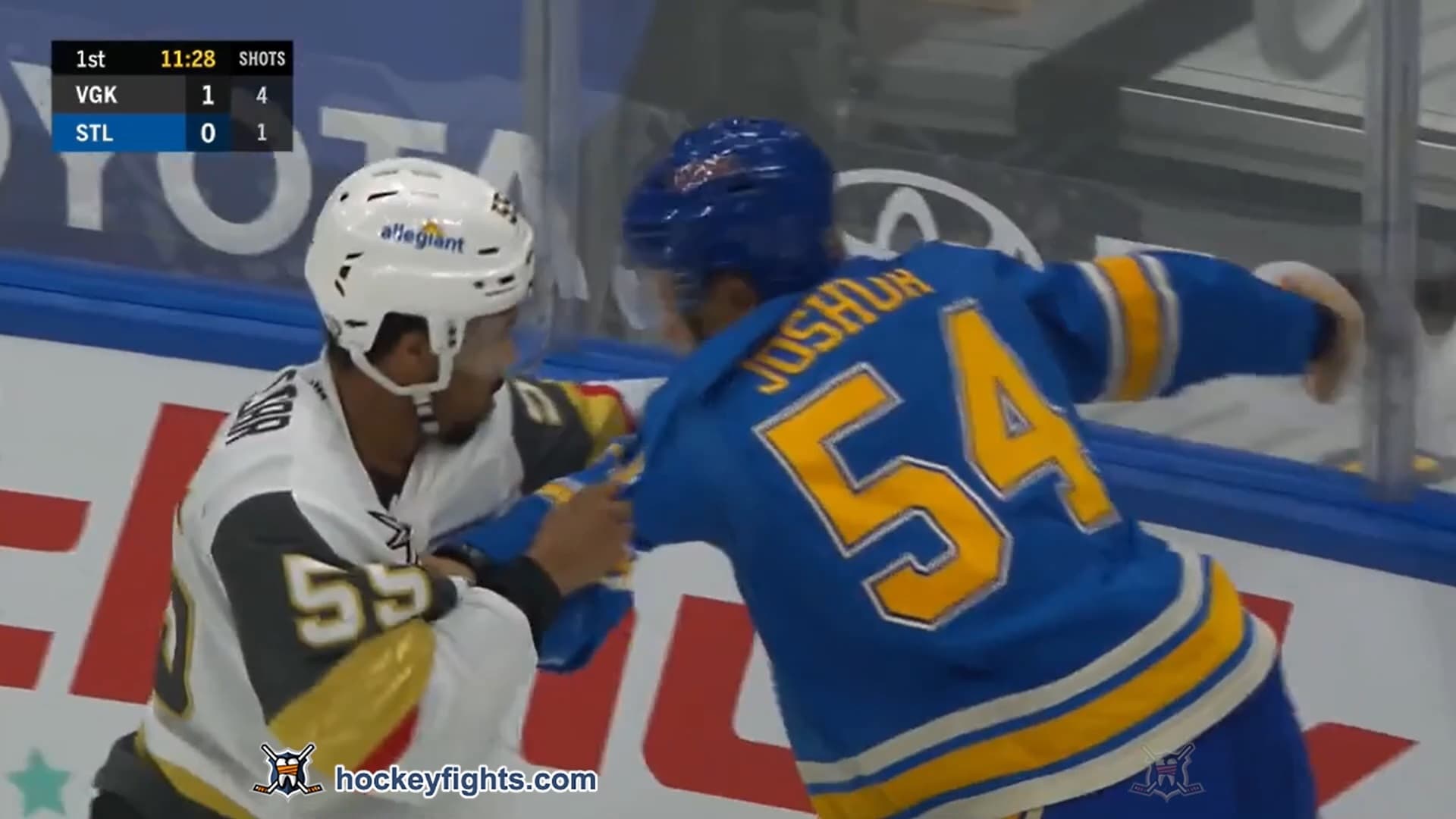 K. Kolesar (VGK) vs. D. Joshua (STL)