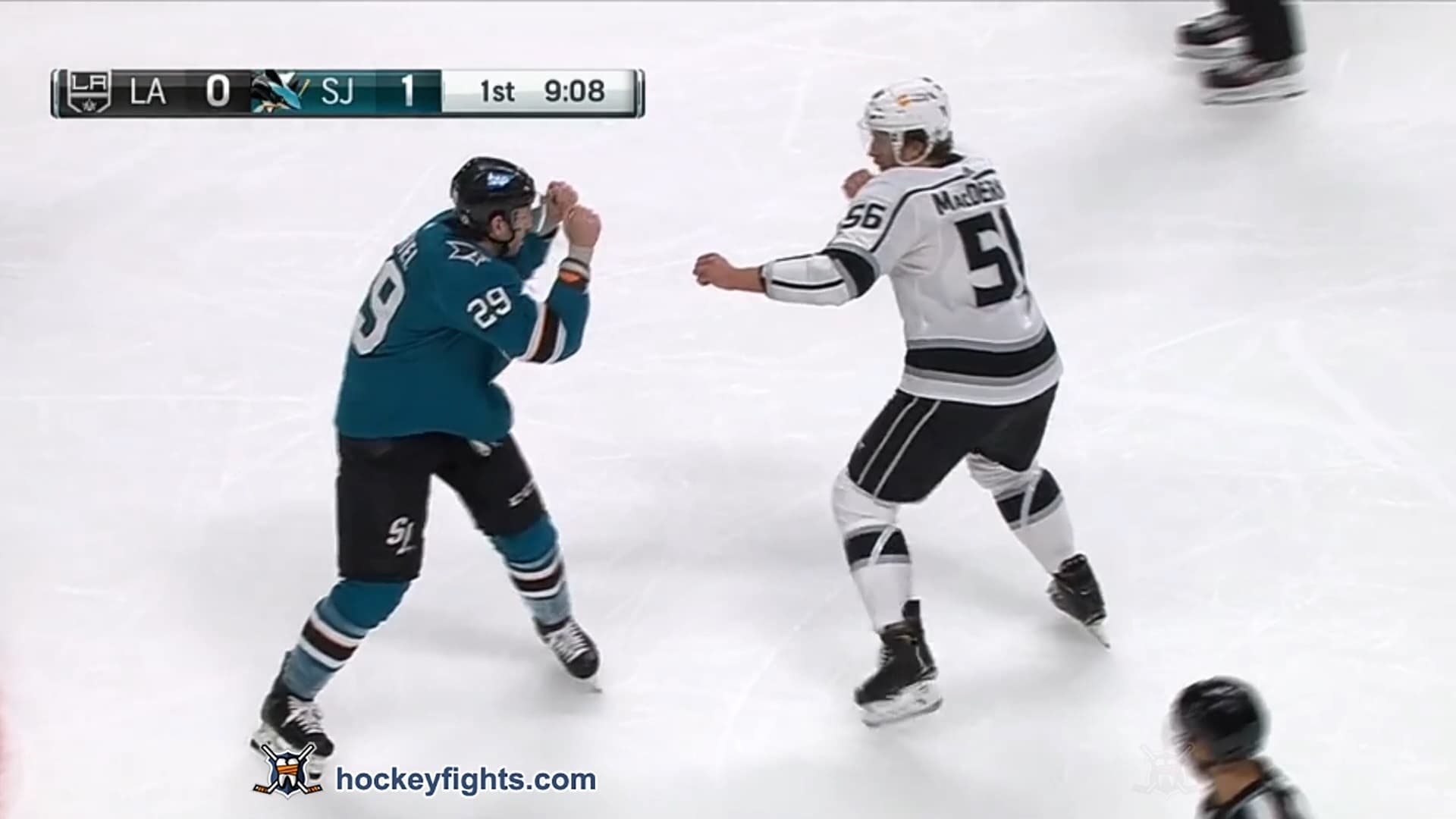 K. MacDermid (LAK) vs. K. Gabriel (SJS)