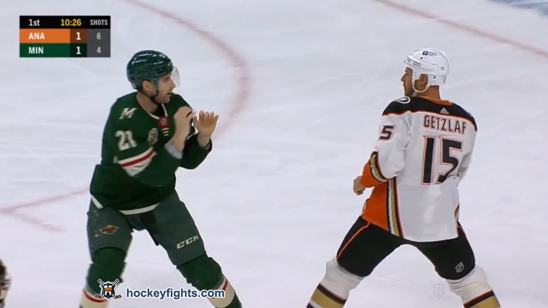 R. Getzlaf (ANA) vs. C. Soucy (MIN)