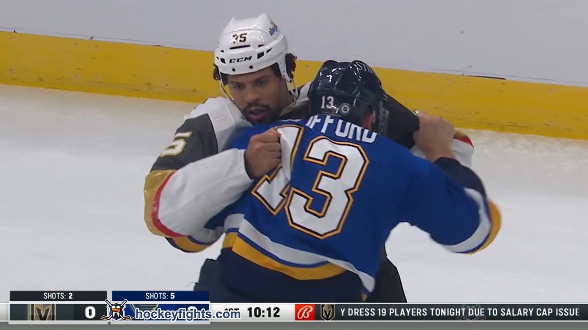 R. Reaves (VGK) vs. K. Clifford (STL)