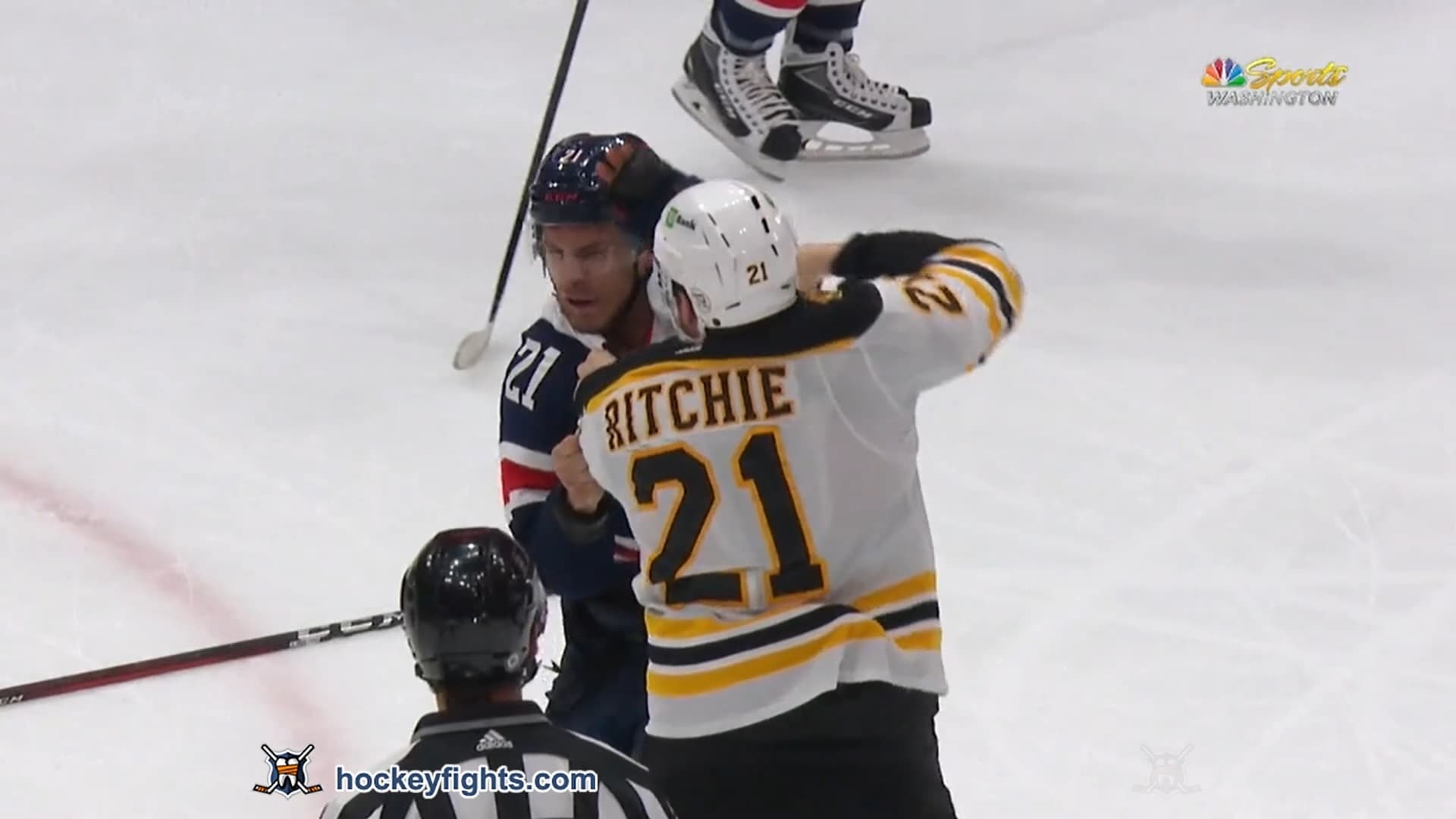 N. Ritchie (BOS) vs. G. Hathaway (WSH)