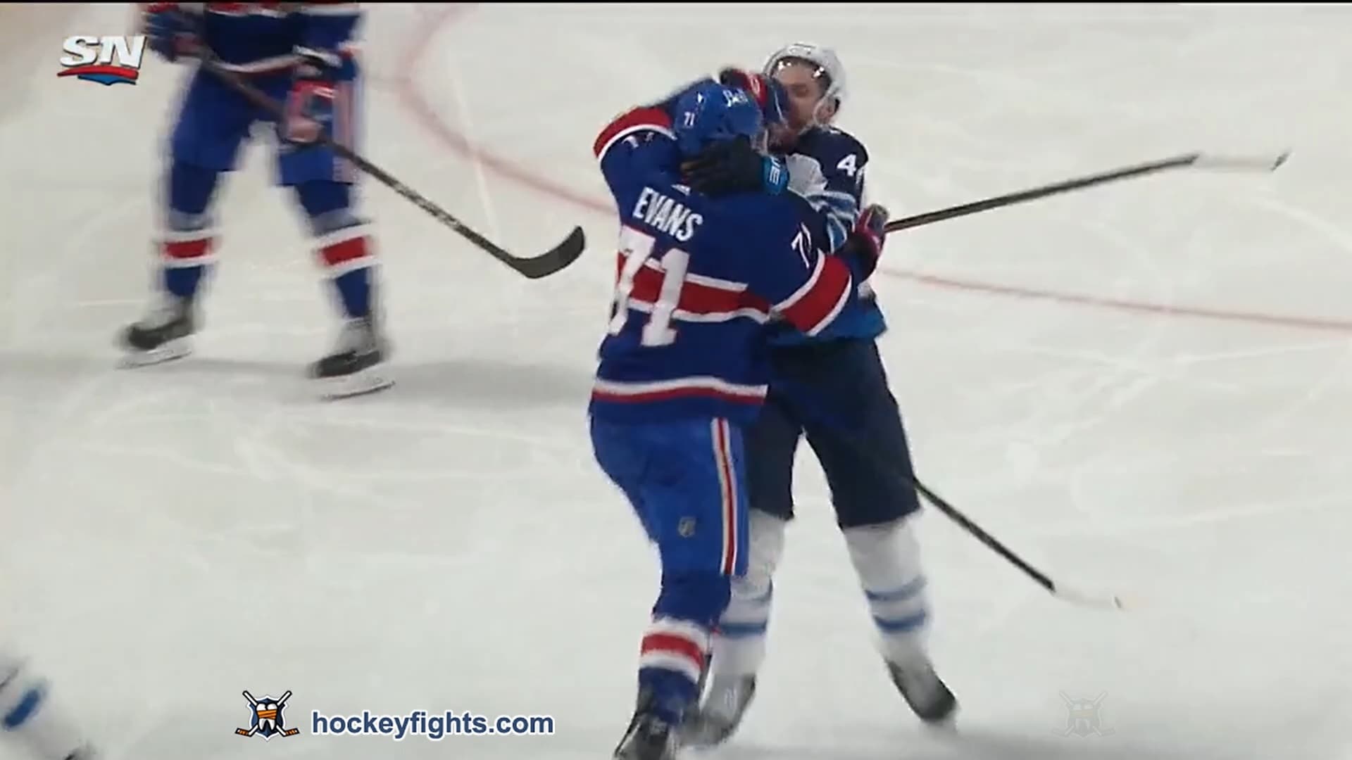 J. Morrissey (WPG) vs. J. Evans (MTL)