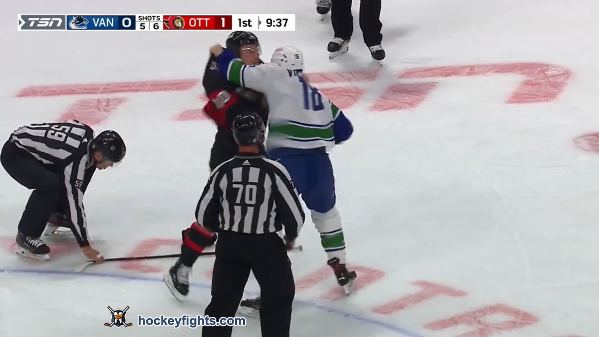J. Virtanen (VAN) vs. R. Dzingel (OTT)