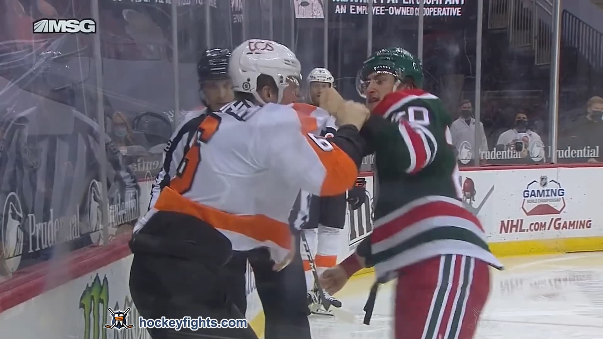 T. Sanheim (PHI) vs. M. McLeod (NJD)